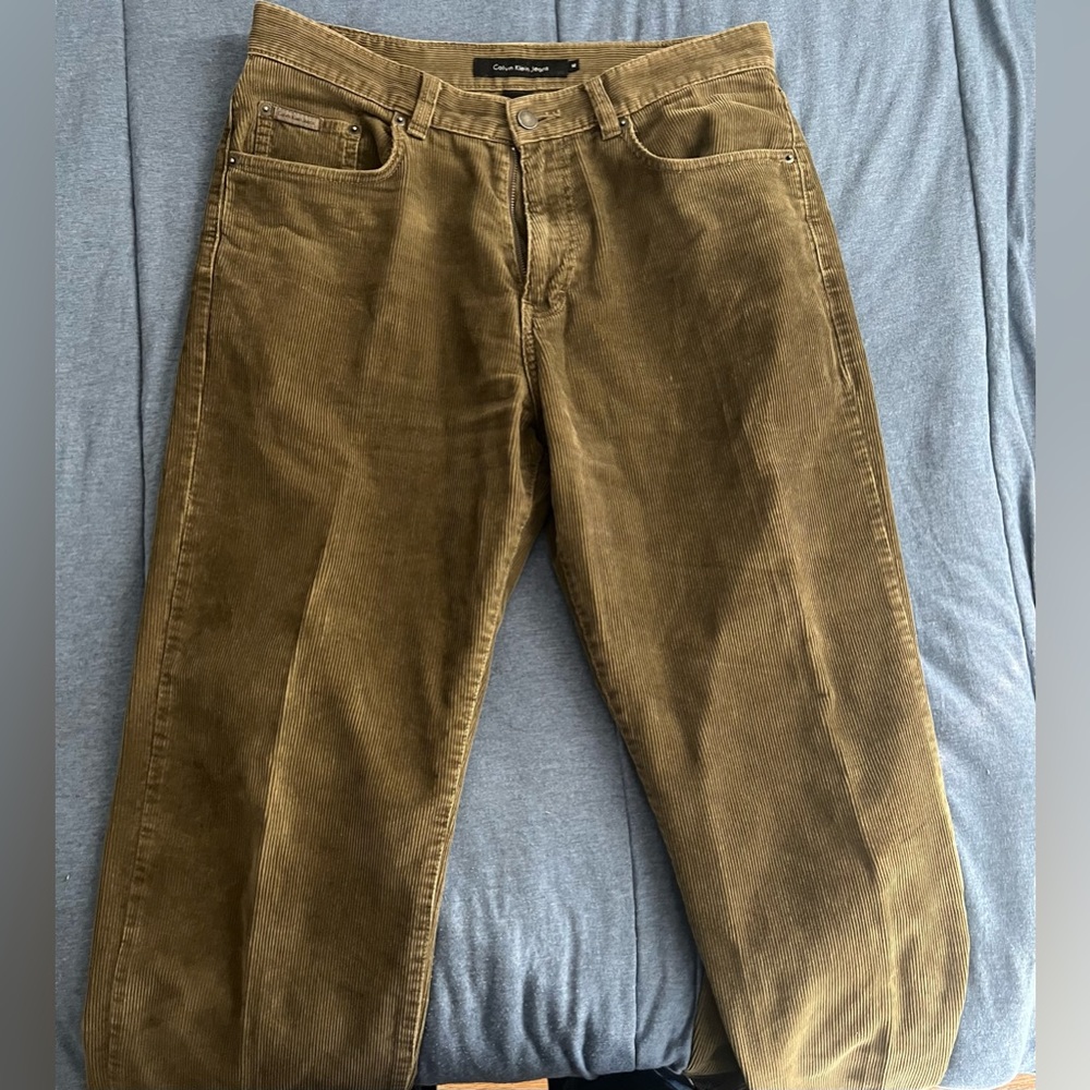 Brown Corduroy Calvin Klein Jeans